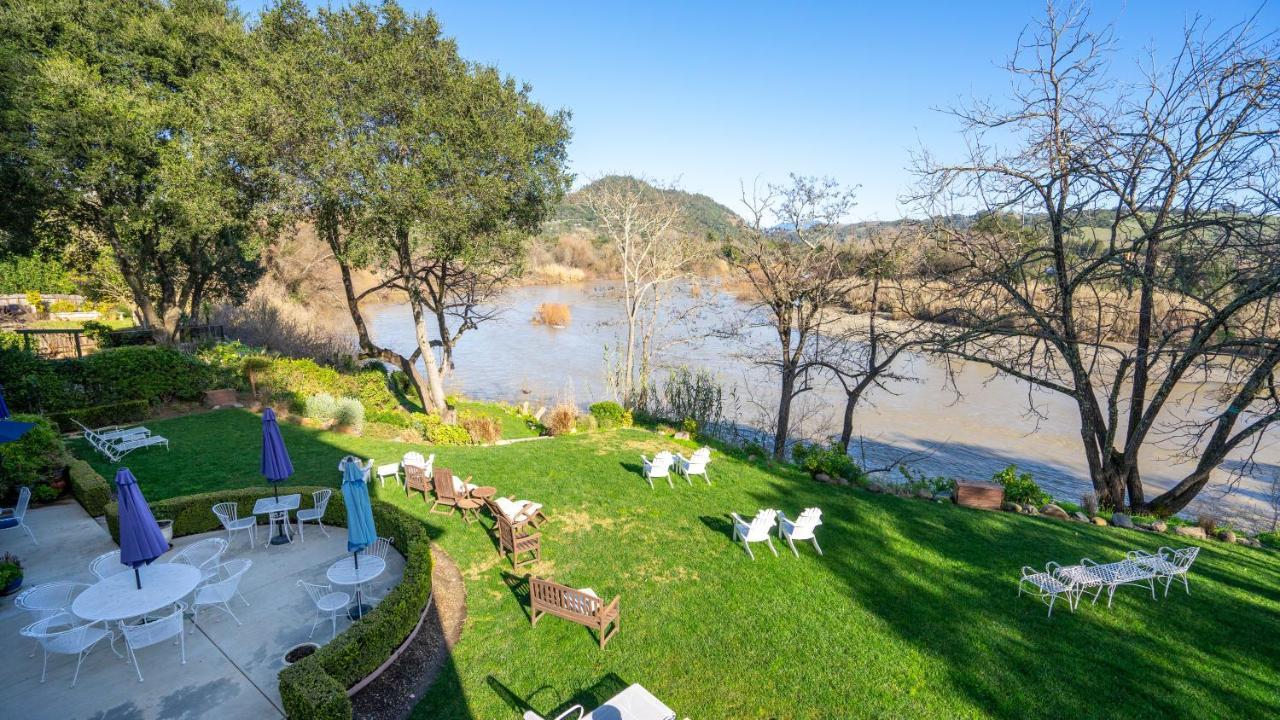 The River Belle Inn Healdsburg Eksteriør billede