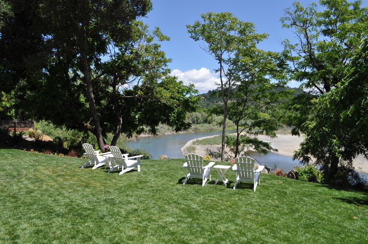 The River Belle Inn Healdsburg Eksteriør billede